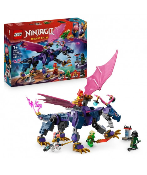 LEGO NINJAGO 71842 Rontu Le Maître Dragon - Jeu De Construction Pour Garçon Des 7 Ans