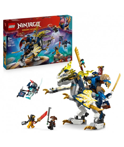 LEGO NINJAGO 71843 Le Robot Dragonnier De Rogue - Jeu De Construction Pour Garçon 8 Ans
