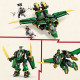 LEGO NINJAGO 71845 L'Avion-Robot De Lloyd - Jeu De Construction Pour Garçon Des 9 Ans
