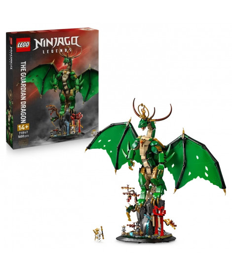 LEGO NINJAGO 71847 Le Dragon Gardien - Jeu de Construction de Figurine - Garçon des 14 Ans