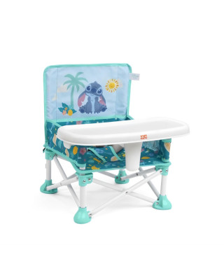 DISNEY BABY - STITCH - Rehausseur de chaise pliable, Léger et facile a nettoyer, Sac de transport inclus