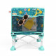 DISNEY BABY - STITCH - Rehausseur de chaise pliable, Léger et facile a nettoyer, Sac de transport inclus