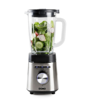 Blender - DOMO - DO740BL - High speed - 1400 W - 1,75 L - Gris