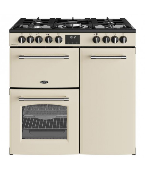 BELLING - Piano de cuisson BELFARM90DFCRM