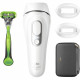 Epilateur a lumiere pulsée - BRAUN - IPL PL5145 - Blanc, vert et noir