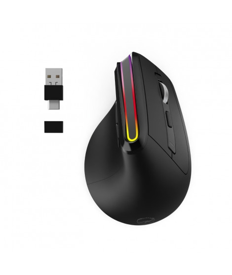 Souris ergonomique - Sans fil - MOBILITY LAB - ML314259 - Noir