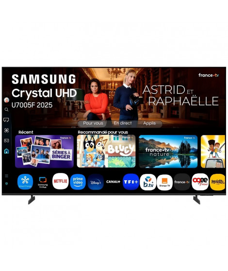 Samsung TU85U7005F - TV LED 85 (216 cm) - 4K UHD 3840x2160 - HDR10+ - Smart TV - Gaming Hub - 3xHDMI - WiFi