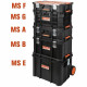 Mallette a outils - TOOD - Étanche - Séparateurs range-outils - 53x37x31 cm