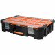 Mallette organiseur - TOOD - 12 godets amovibles - Couvercle transparent - 53x37x13 cm