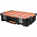 Mallette organiseur - TOOD - 12 godets amovibles - Couvercle transparent - 53x37x13 cm