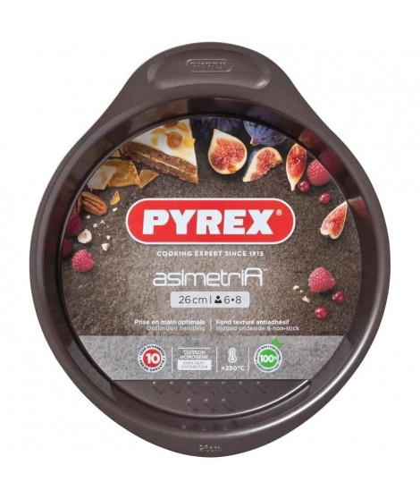 Moule a manqué - PYREX - 1452004 - Acier carbone - Antiadhésif - 26 cm