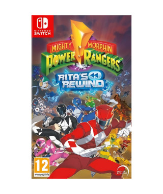 Jeu vidéo - Digital Eclipse - Mighty Morphin Power Rangers: Rita's Rewind - Action 2D - Pixel Art - PEGI 12+