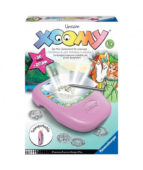 Xoomy Licorne, Jeu de dessin, loisir créatif, des 6 ans, Ravensburger