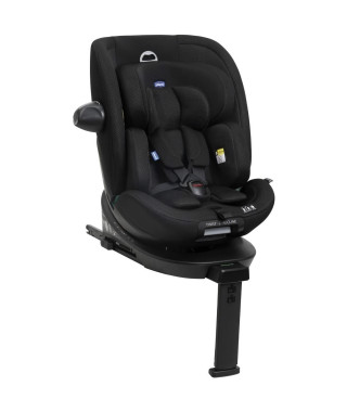 Siege-auto - CHICCO - EVERONE - Groupe 0/1/2/3 - I-Size - Pivotant - Inclinable - Réducteur - Noir