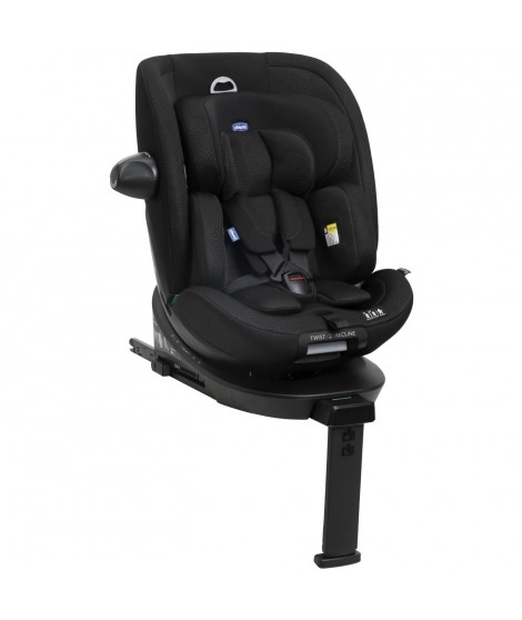 Siege-auto - CHICCO - EVERONE - Groupe 0/1/2/3 - I-Size - Pivotant - Inclinable - Réducteur - Noir