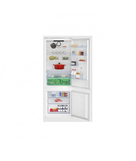 Réfrigérateur encastrable BEKO - 2 portes - 400L - Froid ventilé