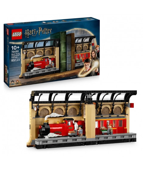 LEGO Harry Potter 76450 Book Nook : le Poudlard Express - Jeu pour Garçon des 10 Ans