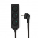 NEDIS - Bloc 3 prises avec interrupteur - ESOC315E1BK