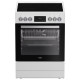 WHIRLPOOL - Cuisinière gaz W6V8LCSW