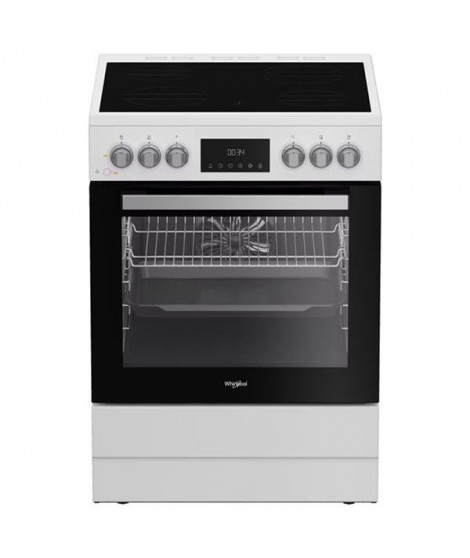 WHIRLPOOL - Cuisinière gaz W6V8LCSW