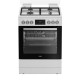 WHIRLPOOL - Cuisinière mixte W6G8LCW