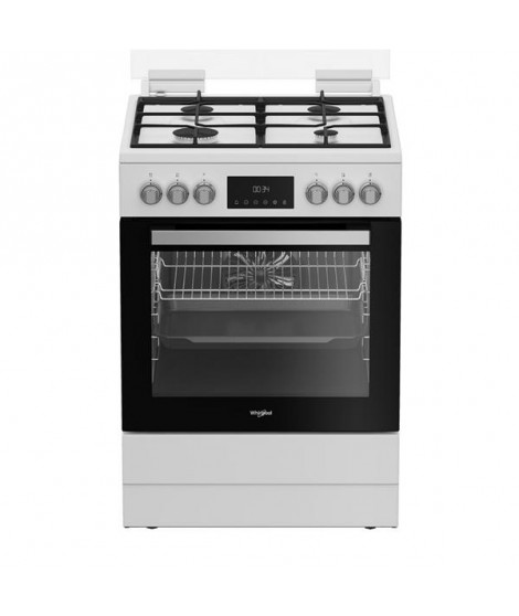 WHIRLPOOL - Cuisinière mixte W6G8LCW