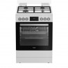 WHIRLPOOL - Cuisinière mixte W6G8LCW
