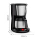 MOULINEX - Cafetière filtre 12 tasses - FT5S2DE0