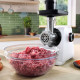 BOSCH - Hachoir à viande Blanc - MultiPower Série 6 - MFWS607W
