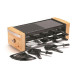 KITCHENCHEF - Raclette / Grill 8 personnes - KCWOODLUX8