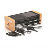 KITCHENCHEF - Raclette / Grill 8 personnes - KCWOODLUX8