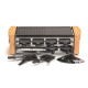 KITCHENCHEF - Raclette / Grill 8 personnes - KCWOODLUX8