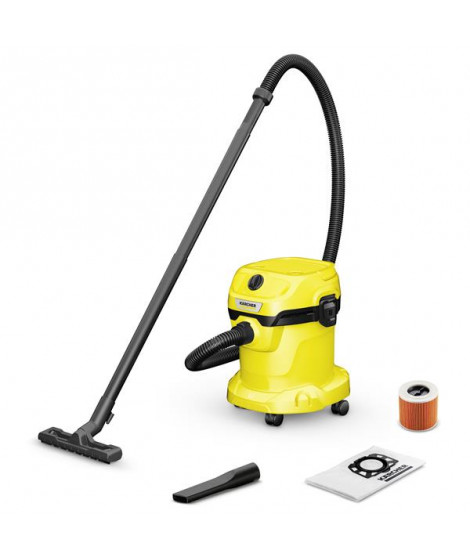 KARCHER - Aspirateur eau et poussière - WD2 PLUS - 16280110