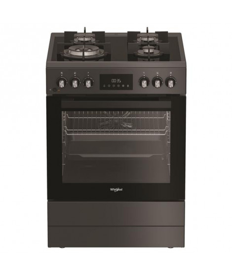 WHIRLPOOL - Cuisinière gaz W6G8LCSWA