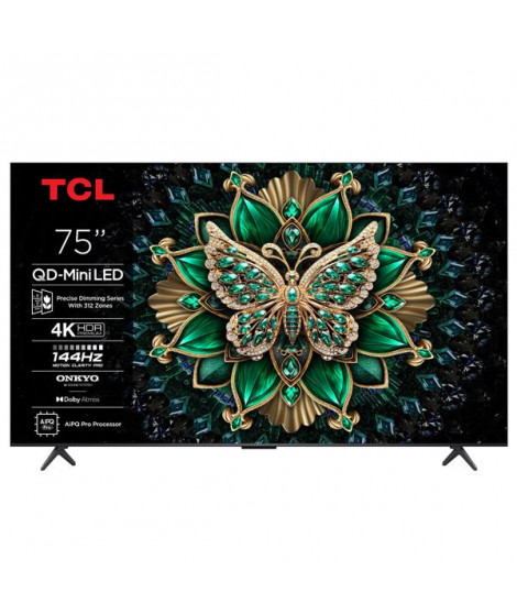 TCL - TV QD Mini-LED 4K - 75C69K
