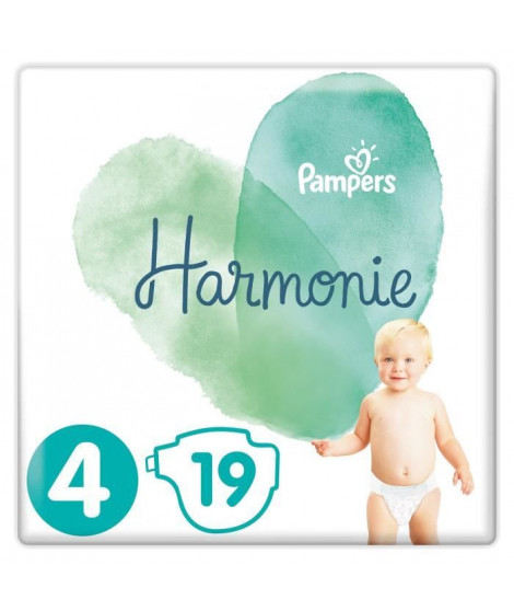 Couches harmonie T4 x19 Pampers