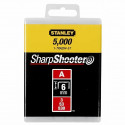 STANLEY Agrafes 6mm type A 1000 pieces