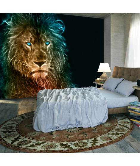 Papier peint - Abstract lion