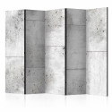 Paravent 5 volets - Concretum murum II [Room Dividers]