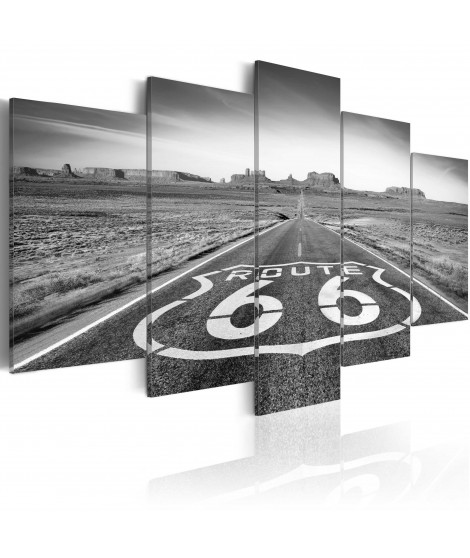 Tableau - Route 66 - black and white