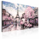 Tableau - Paris en rose