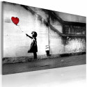 Tableau - La petite fille au ballon (Banksy)